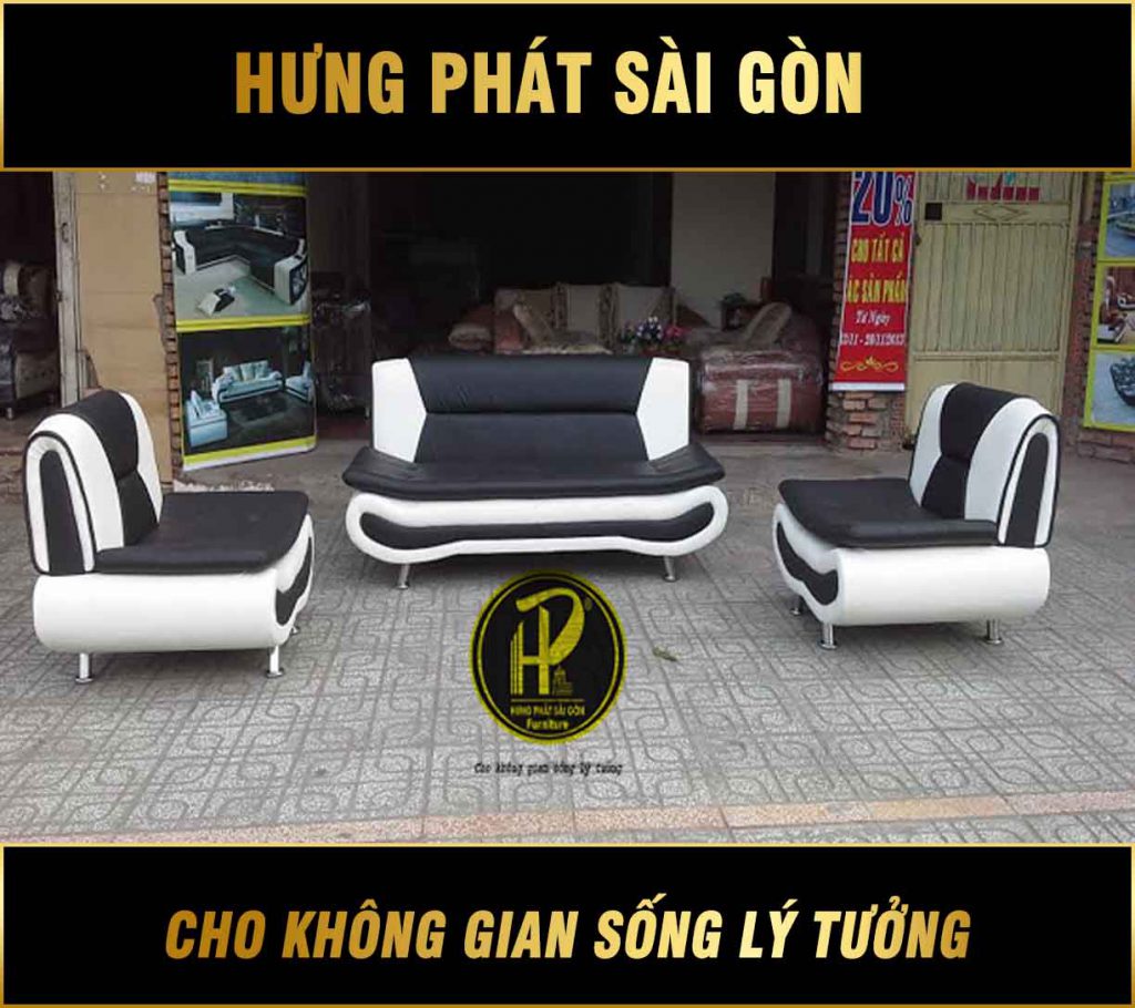 Sofa da cao cấp H-25