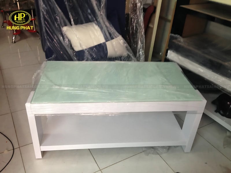 bàn trắng tròn hưng phát bs-13