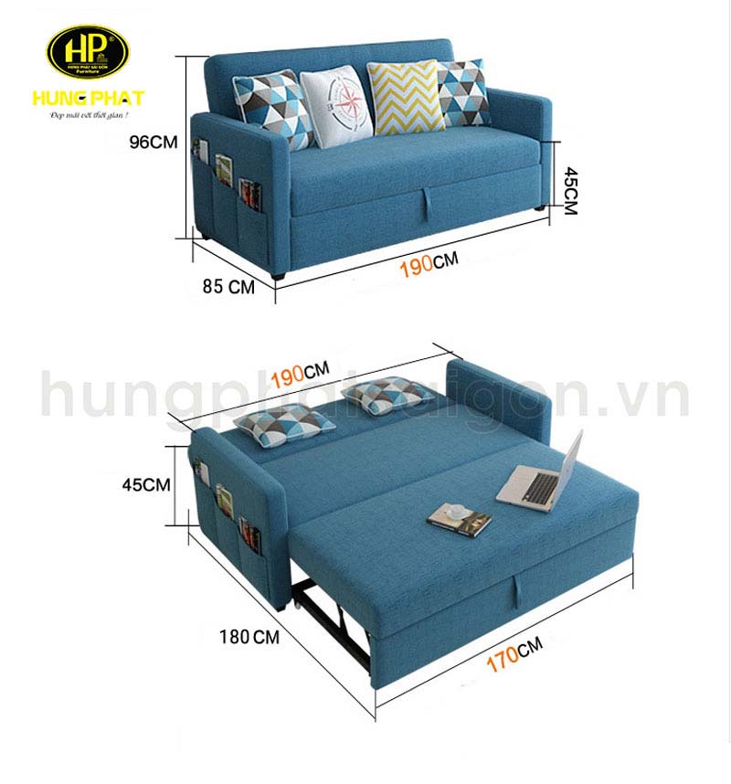 Sofa giường kéo đa năng G-12