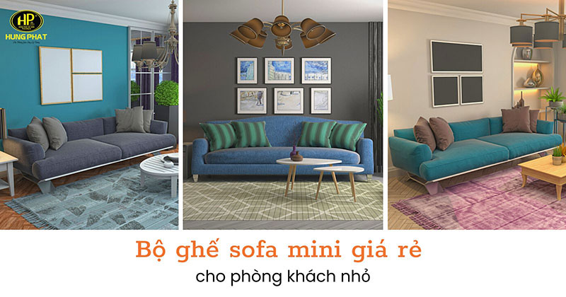 45+ Bộ Ghế Sofa Mini Giá Rẻ Cho Phòng Khách Nhỏ Đơn Giản 2023
