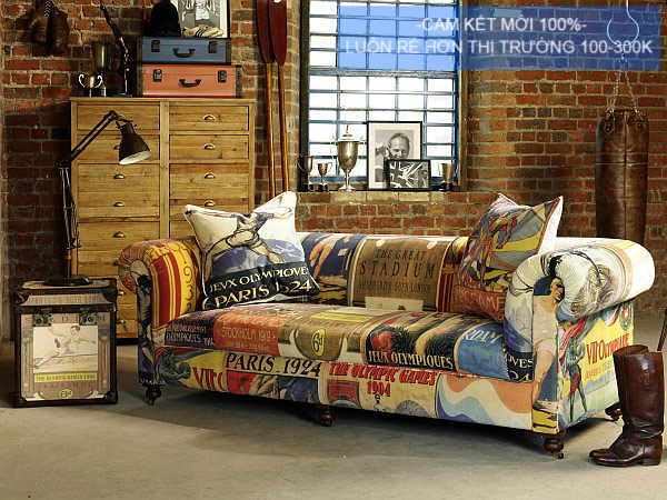 Ghế sofa vintage thiết kế mới, sắc thái cực đẹp | Hưng Phát