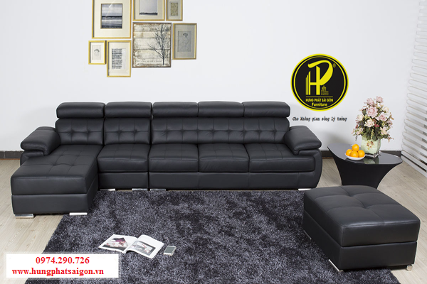 ghế sofa màu đen uy tín giá rẻ chất lượng tại tphcm