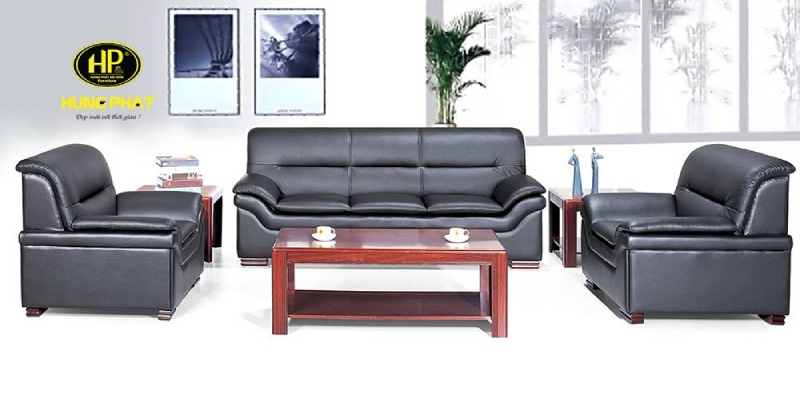 Sofa da văn phòng HB-85