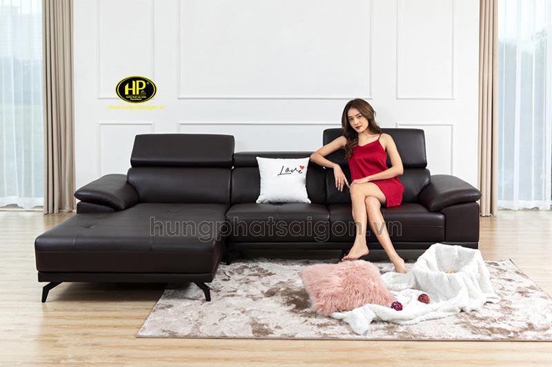 Sofa chữ L nhỏ cho căn hộ chung cư HD-71