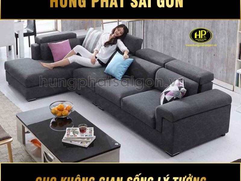 Sofa góc vải mùa giáng sinh H-277