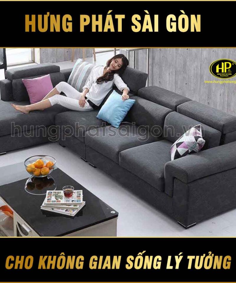 Sofa góc vải mùa giáng sinh H-277