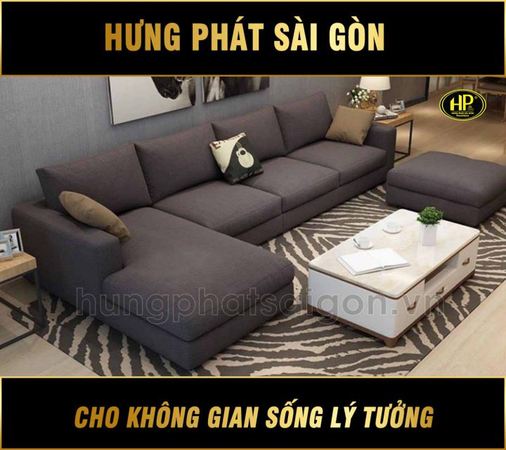 Sofa góc vải cao cấp H-278