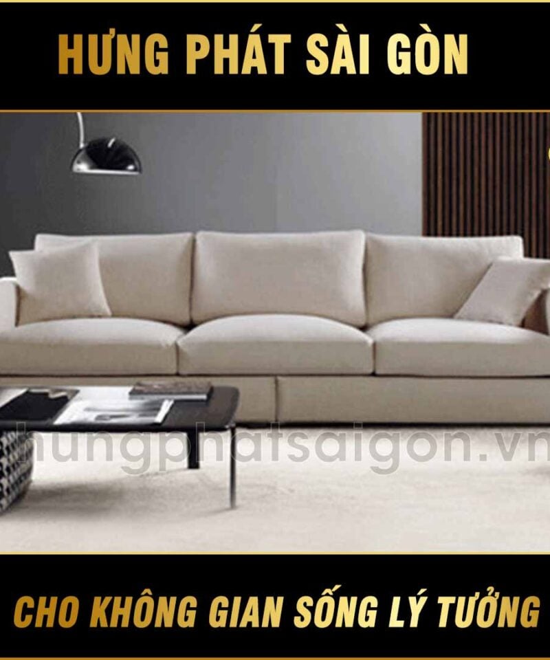 Sofa vải mới phong cách Bắc Âu hiện đại H-202