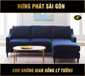 Sofa vải phòng khách chữ L H-666