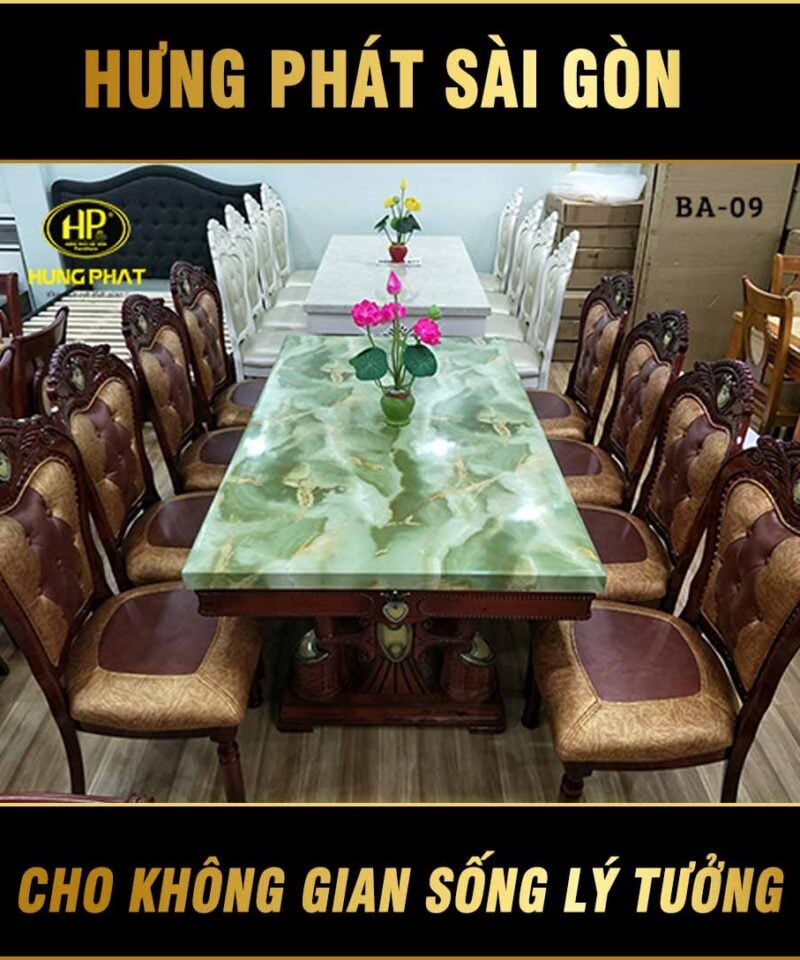 Bàn ăn 8 ghế ĐP-09