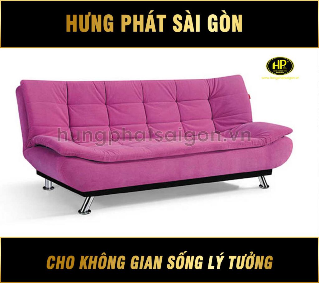 Sofa giường màu hồng HG-29