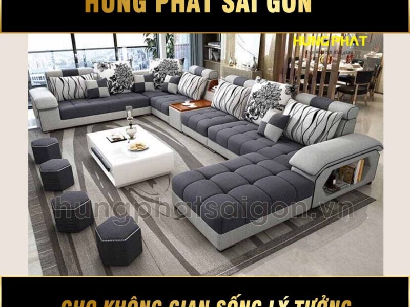 Sofa Góc Kích Thước Lớn H-2520D