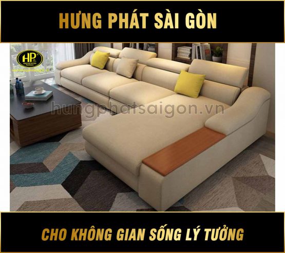 Sofa góc vải cao cấp H-266