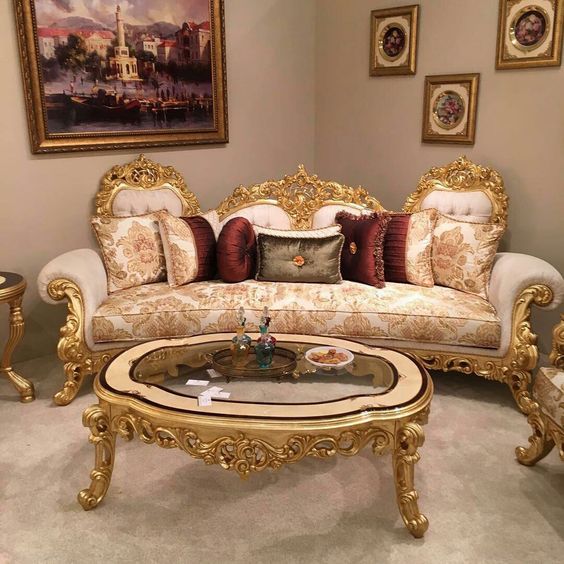 Ghế sofa đơn hoàng gia ngày nay được rất nhiều gia đình sử dụng 