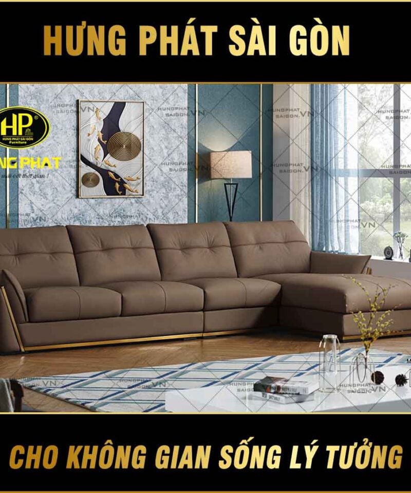 Sofa da bò cao cấp nhập khẩu H-7652