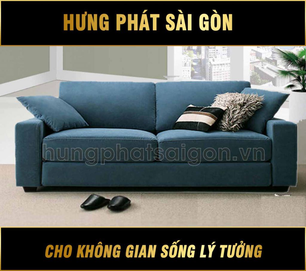 Sofa băng vải màu coban H-275
