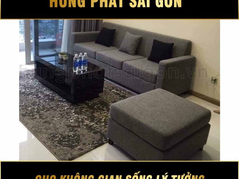 Sofa băng kèm đôn mã H-230