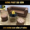 Sofa băng da H-200