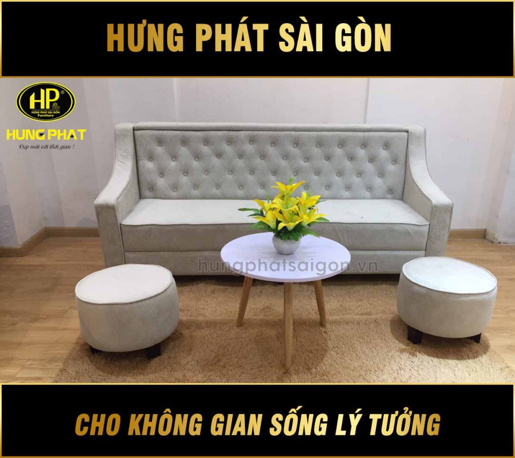 Sofa băng đẹp H-179