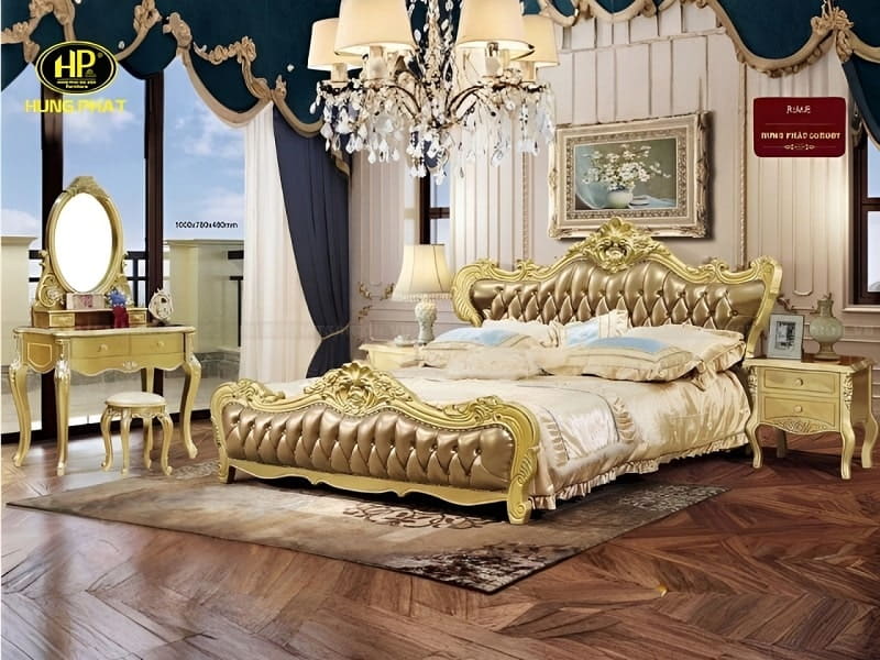 giường cổ điển nhập khẩu a-31b