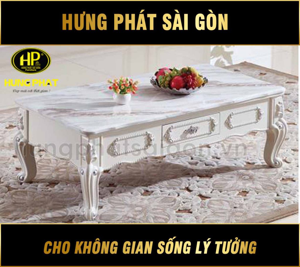 Bàn sofa tân cổ điển C-001