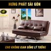 SOFA Giường chất liệu Da HG-35