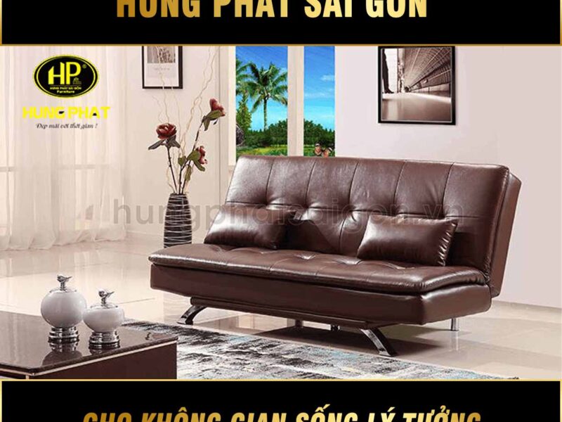 SOFA Giường chất liệu Da HG-35