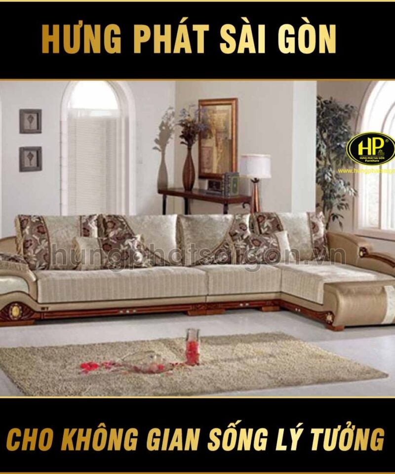 Sofa da cao cấp H-01