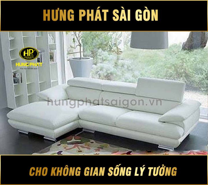 Sofa da cao cấp H-216