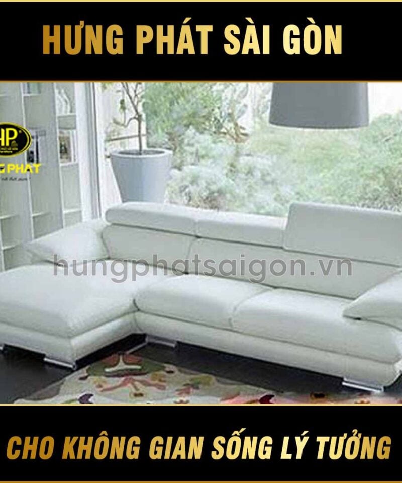 Sofa da cao cấp H-216