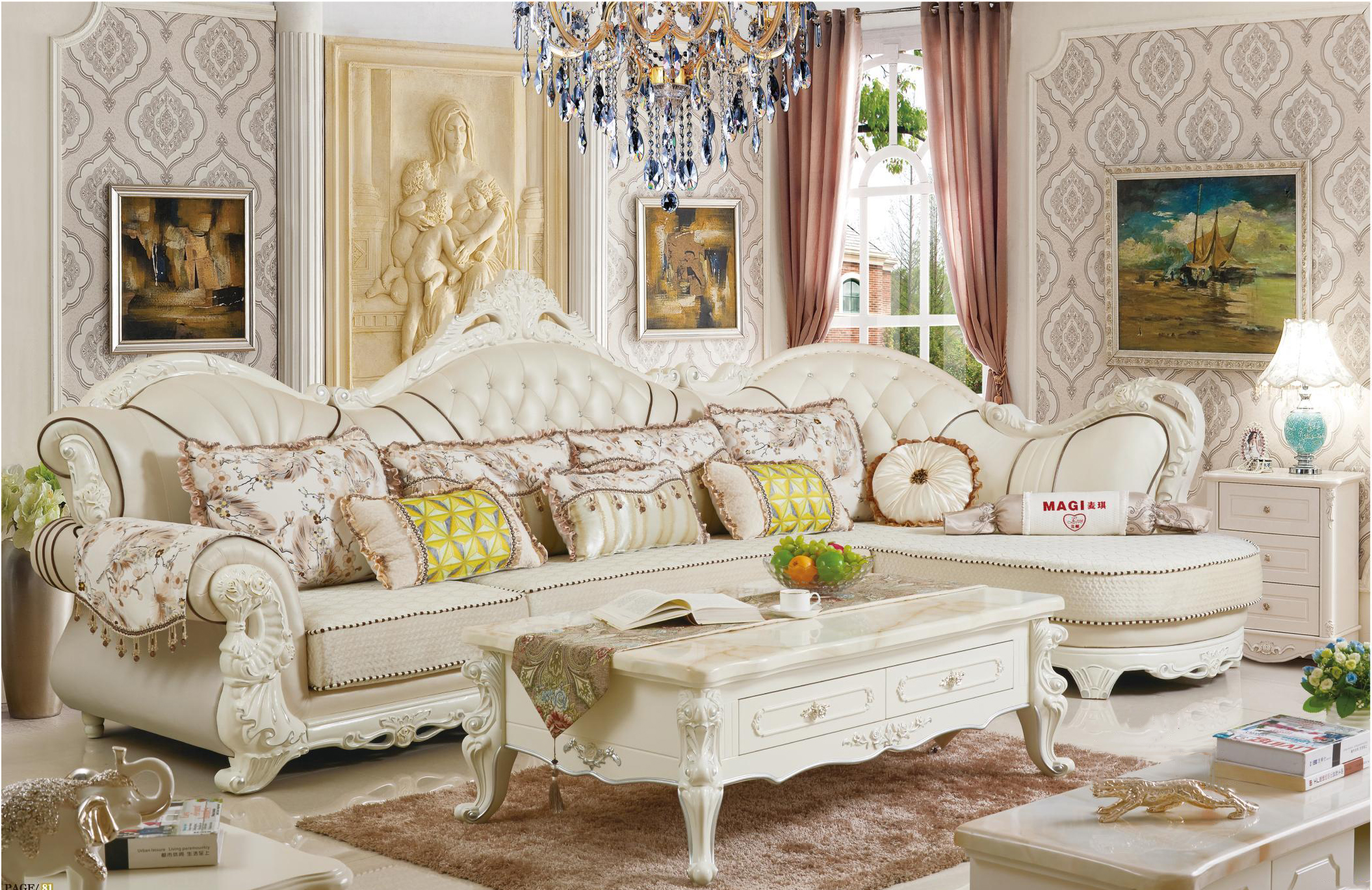 sofa tân cổ điển cao cấp