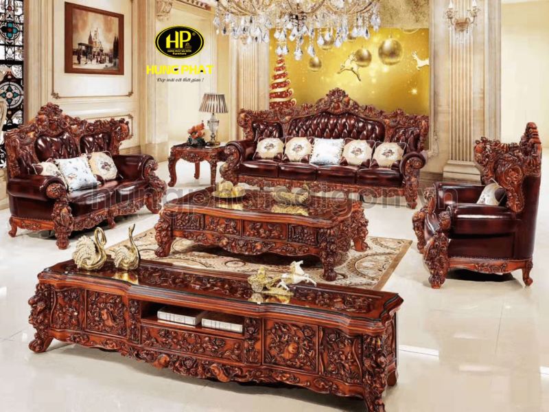 ghế sofa tân cổ điển cao cấp tại hungphatsaigon.vn