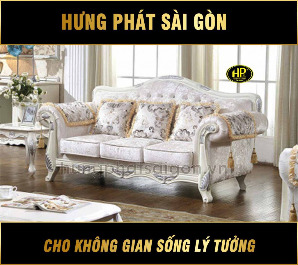 Sofa Ghế Tân Cổ Điển H-3078