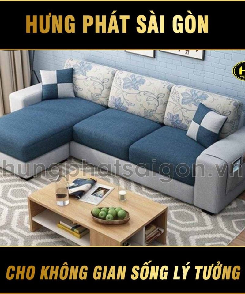 Sofa Góc Vải Hiện Đại H-235