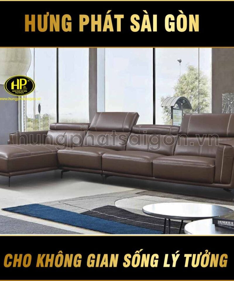 Sofa da cao cấp nhập khẩu H-9205