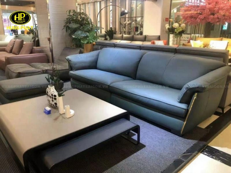bộ sofa băng da công nghiệp cao cấp td-2014
