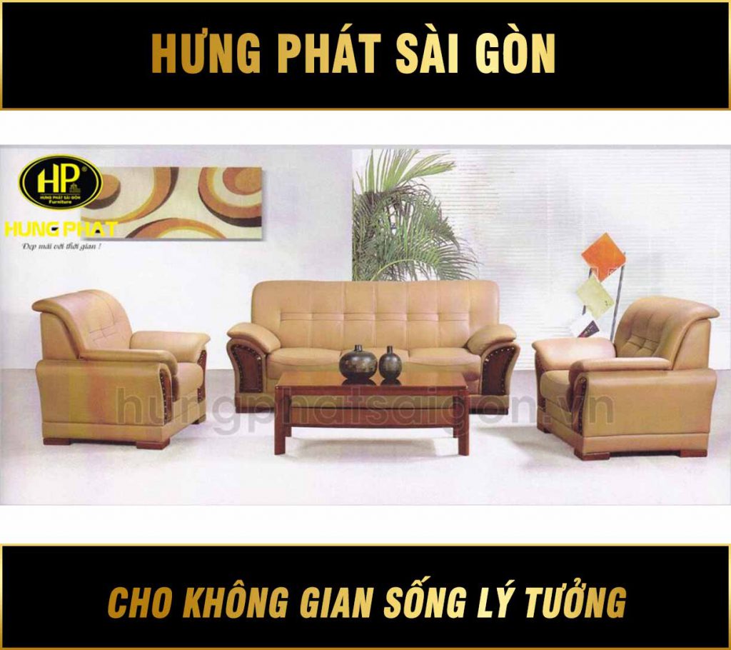 Sofa da văn phòng cao cấp HB-86