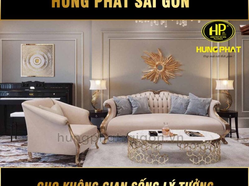Sofa tân cổ điển hiện đại H-3030