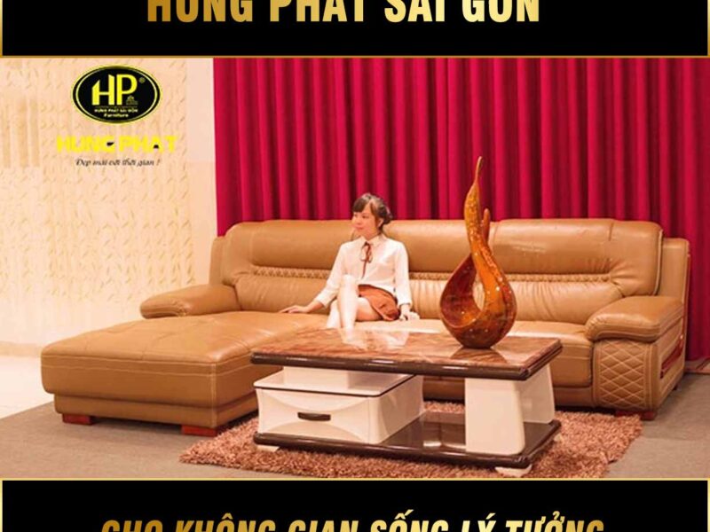 Sofa da công nghiệp cao cấp HV-09