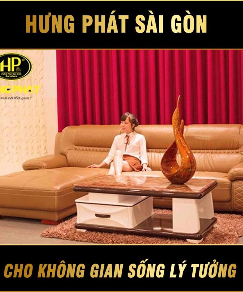 Sofa da công nghiệp cao cấp HV-09