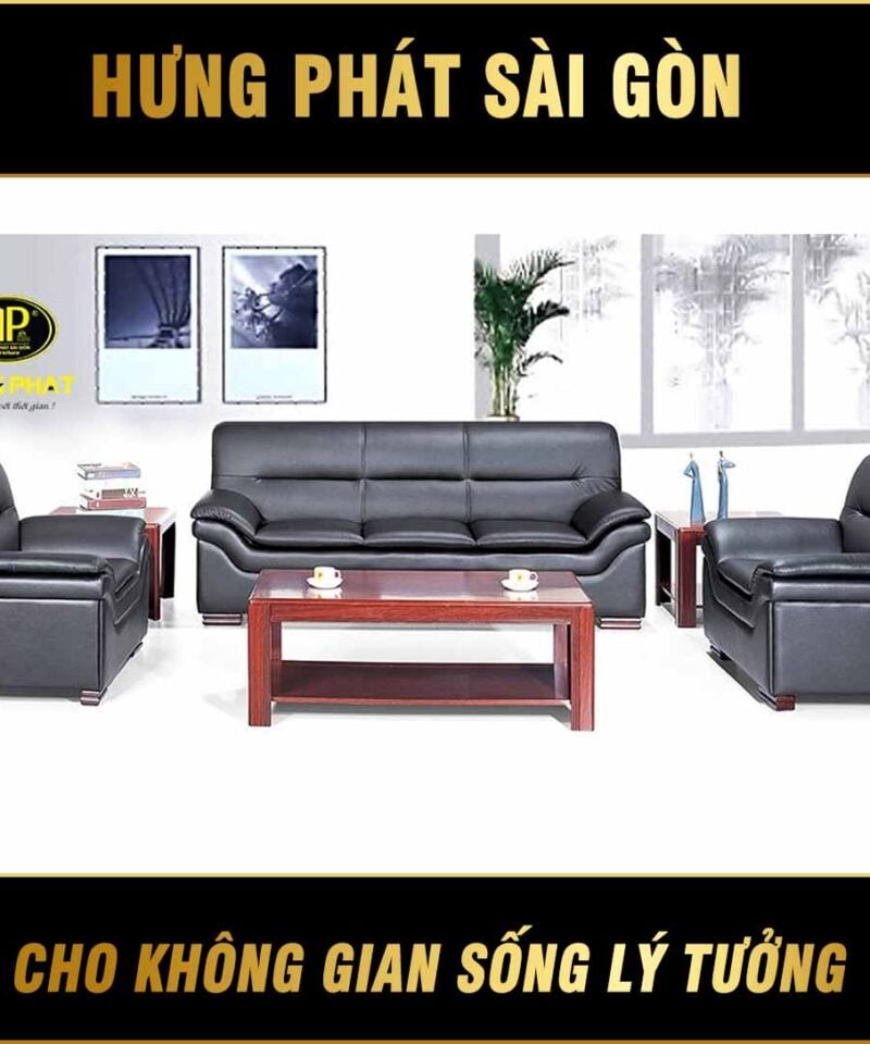 Sofa da văn phòng cao cấp HB-85