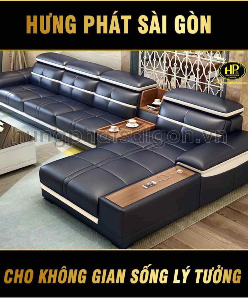 Sofa da cao cấp HD-09