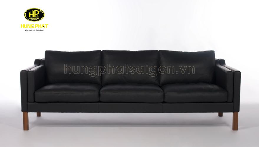 ghế sofa giường gỗ màu đen