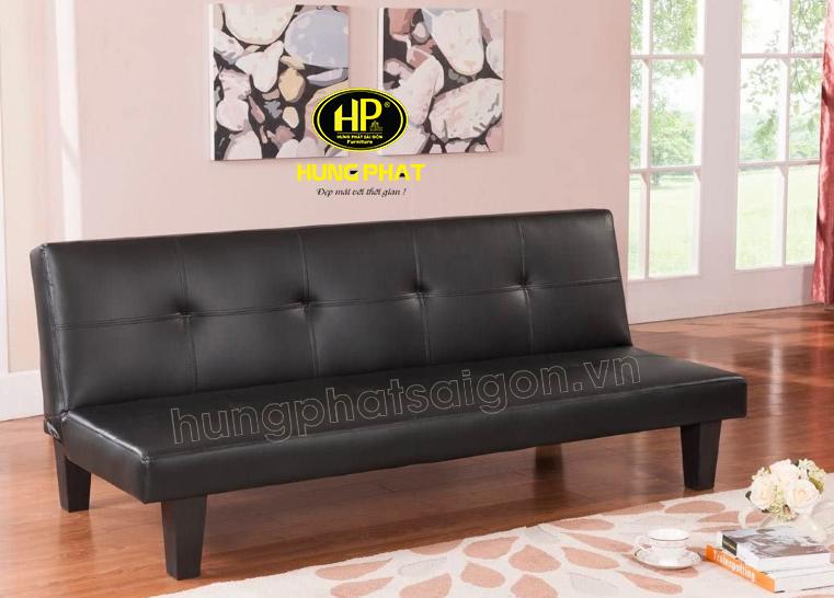 ghế sofa giường gỗ màu đen