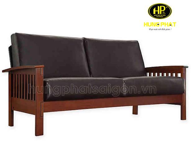 ghế sofa gỗ màu đen