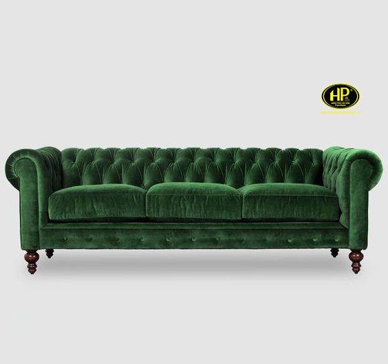ghế sofa màu xanh lá giá rẻ hợp phong thủy
