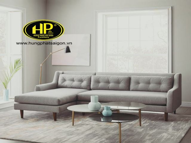 Màu sắc sang trọng của sofa chất liệu vải cao cấp