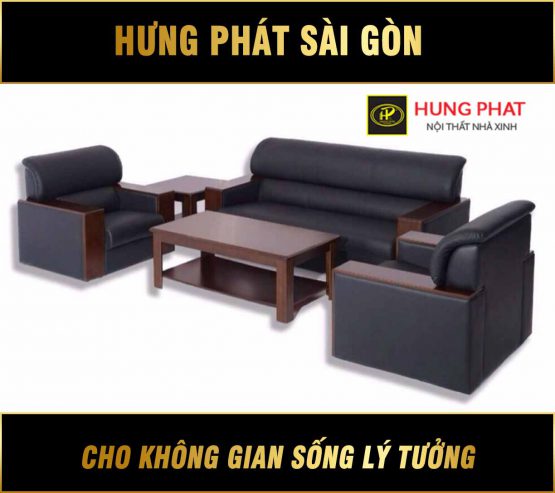 Sofa da văn phòng cao cấp H-22