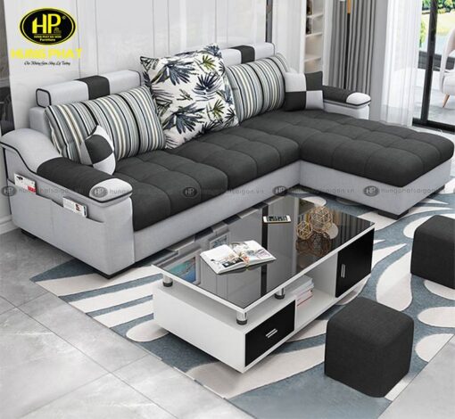 sofa góc vải H-250