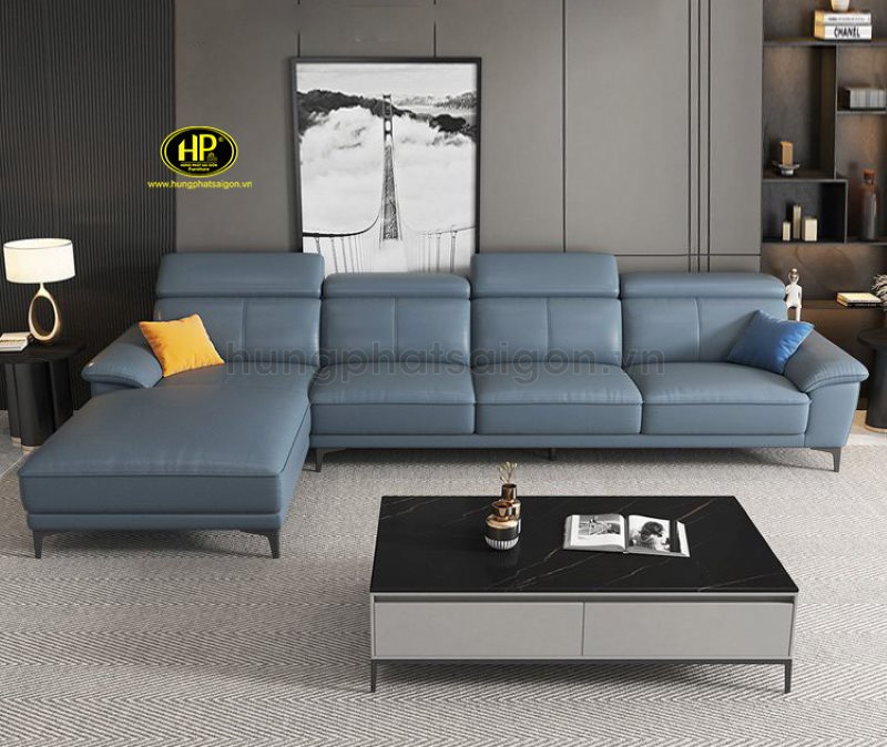 Sofa màu xanh ngọc góc HD62